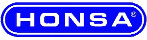 The blue Honsa logo 