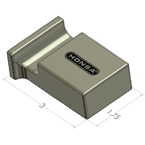 Tungsten Bucking Bar TBBT619T from Honsa Aerospace Tools, high performance ergonomic tools.