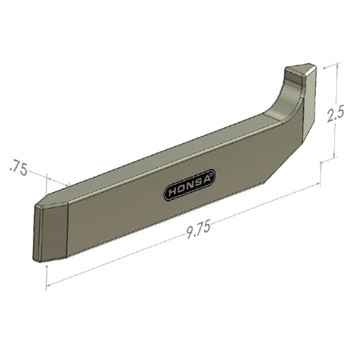 Tungsten Bucking Bar TBBT650T from Honsa Aerospace tools 