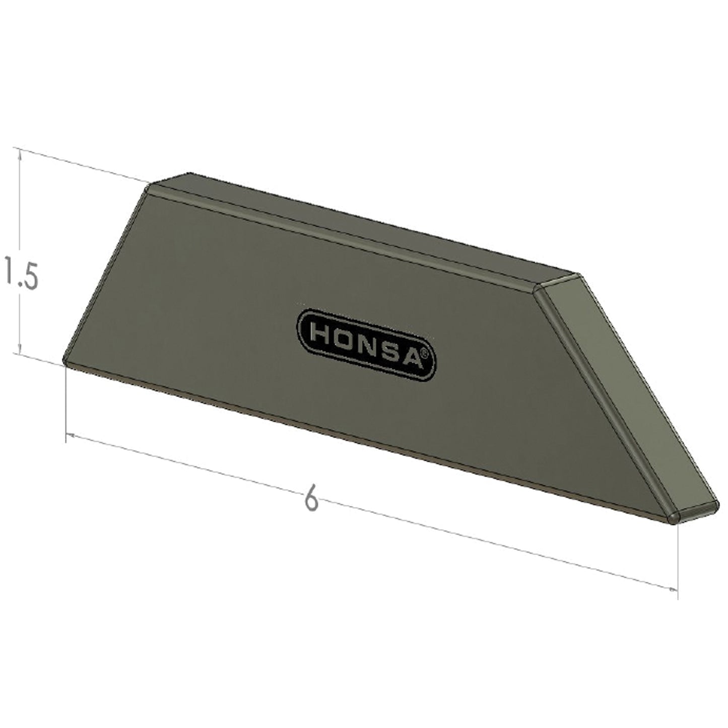 Tungsten Bucking Bar TBBT737T from Honsa Aerospace Tools