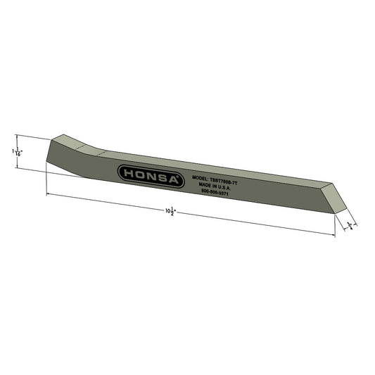 Tungsten Bucking Bar TBBT760B-7T from Honsa Aerospace Tools
