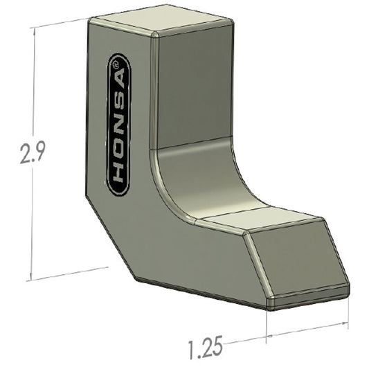 Tungsten Bucking Bar TBBT-BS2T from Honsa Aerospace Tools